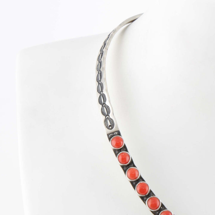 Coral Collar Necklace
