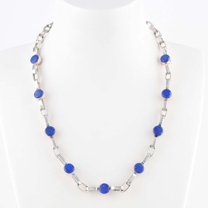 Lapis and Coral Necklace