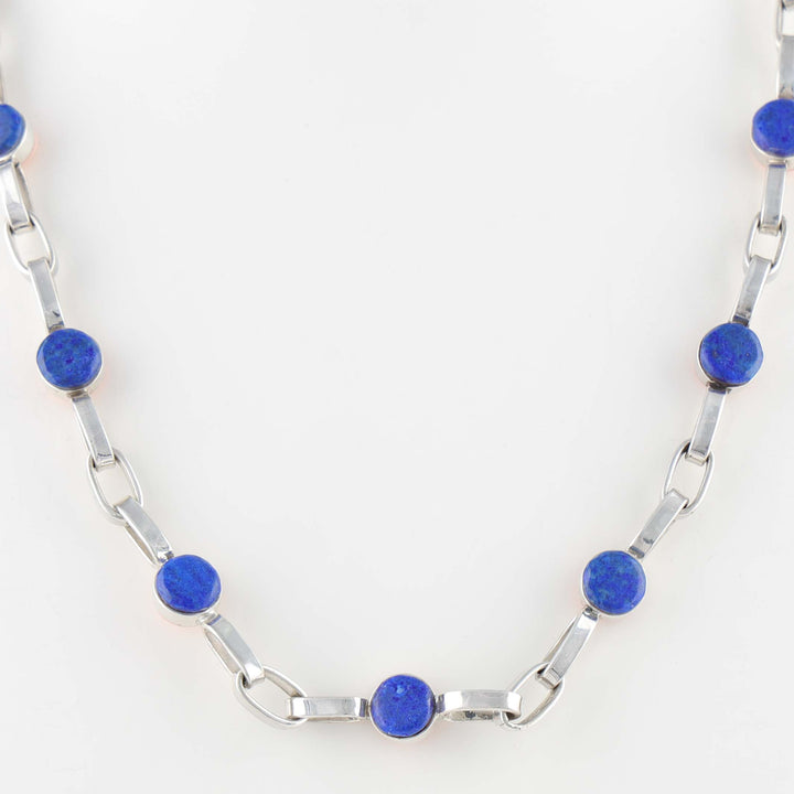 Lapis and Coral Necklace