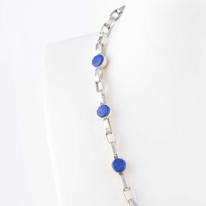 Lapis and Coral Necklace