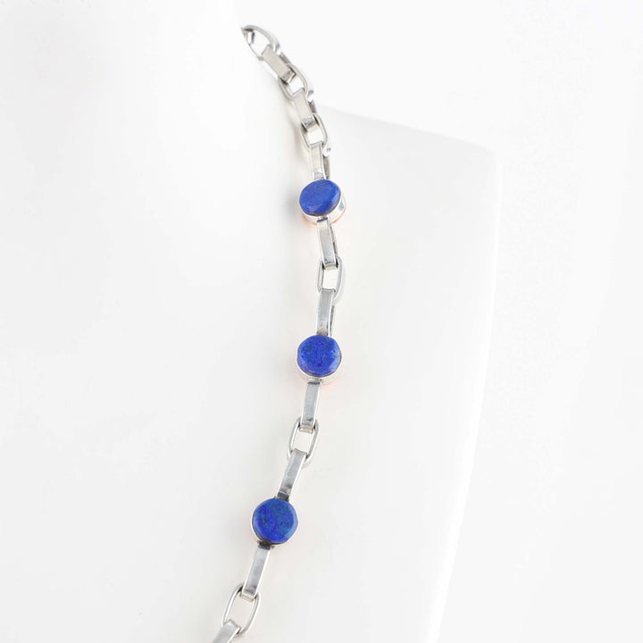 Lapis and Coral Necklace
