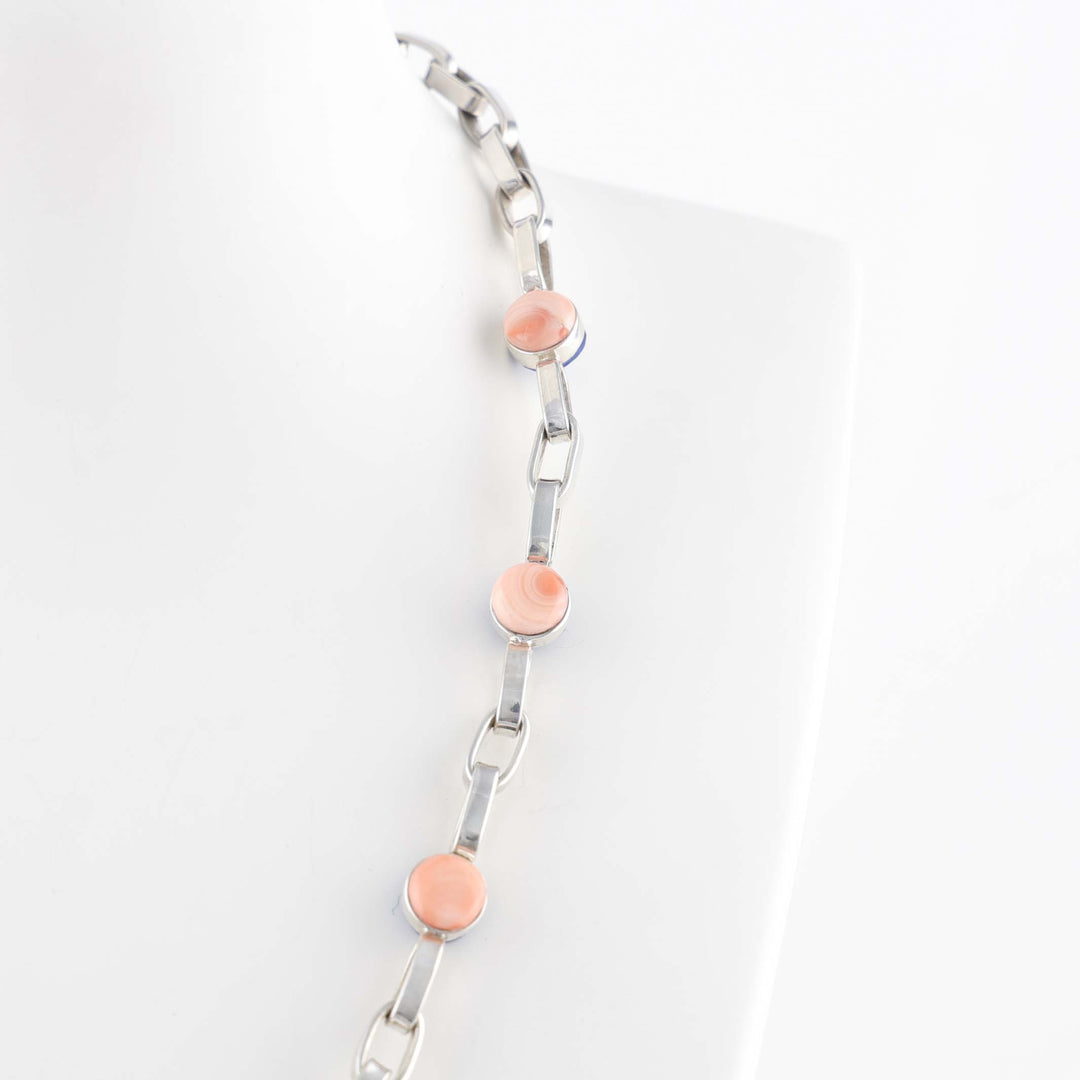 Lapis and Coral Necklace