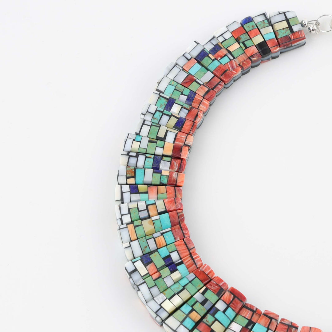 Inlay Tab Necklace