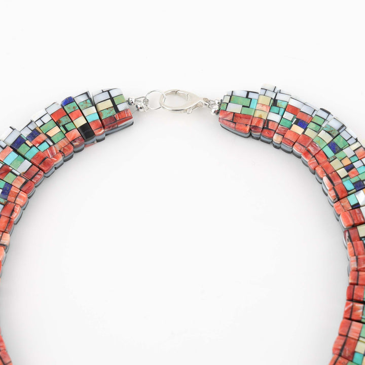 Inlay Tab Necklace