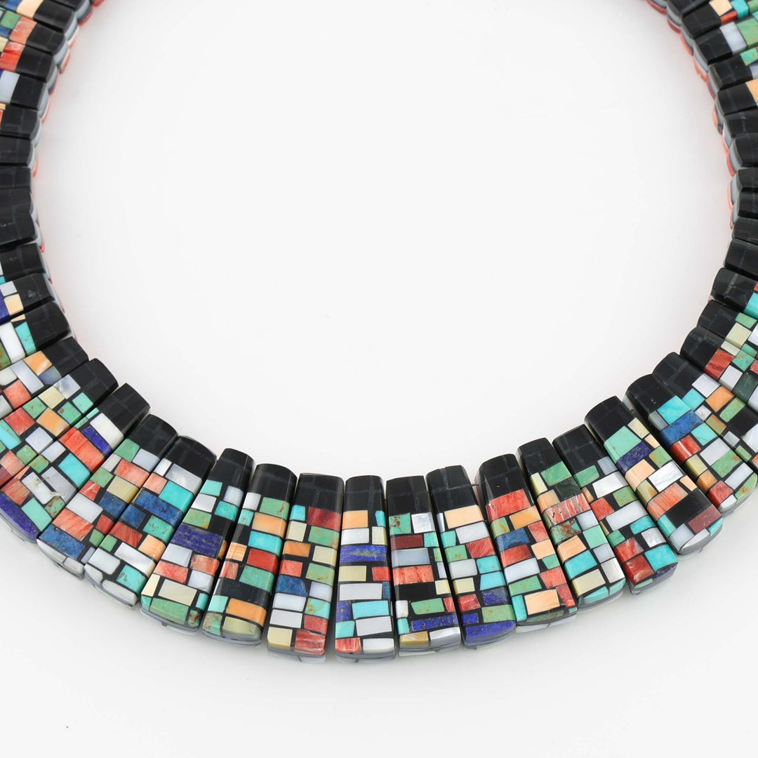 Inlay Tab Necklace