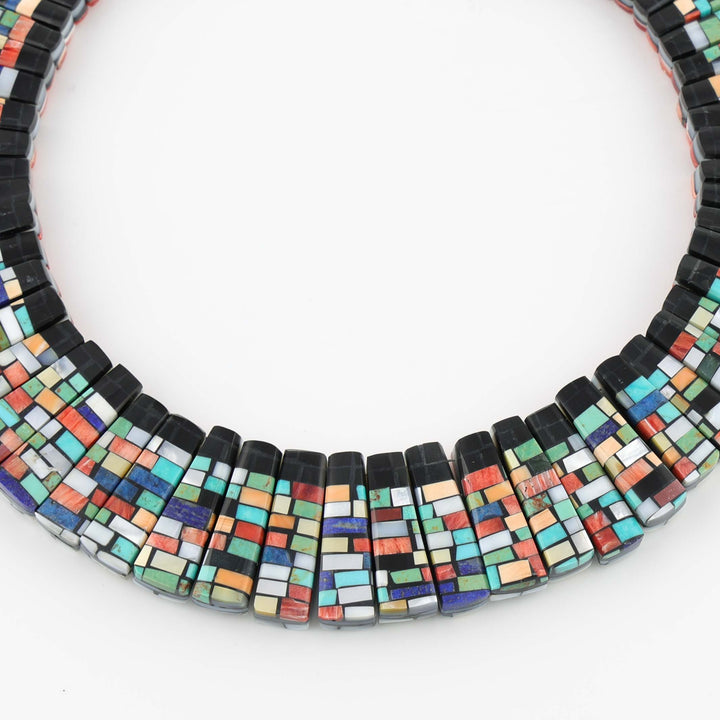 Inlay Tab Necklace