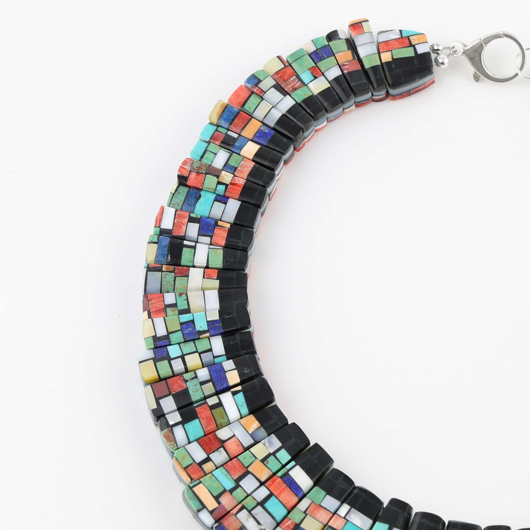 Inlay Tab Necklace