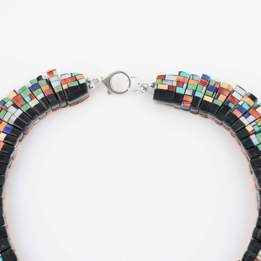 Inlay Tab Necklace