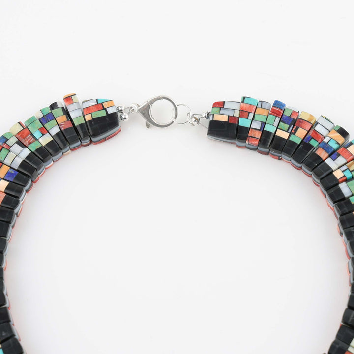 Inlay Tab Necklace