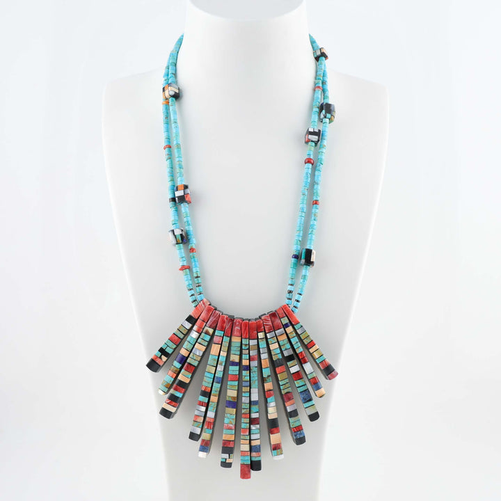 Inlay Tab Necklace