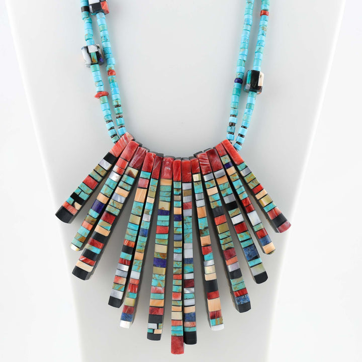 Inlay Tab Necklace