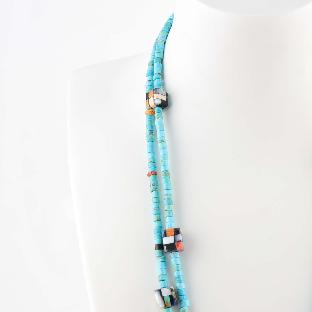 Inlay Tab Necklace