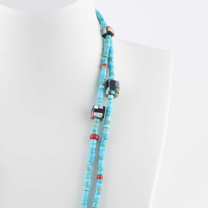 Inlay Tab Necklace