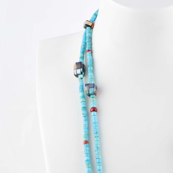 Inlay Tab Necklace