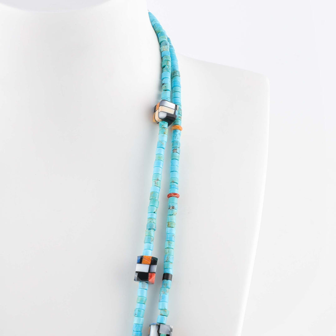 Inlay Tab Necklace