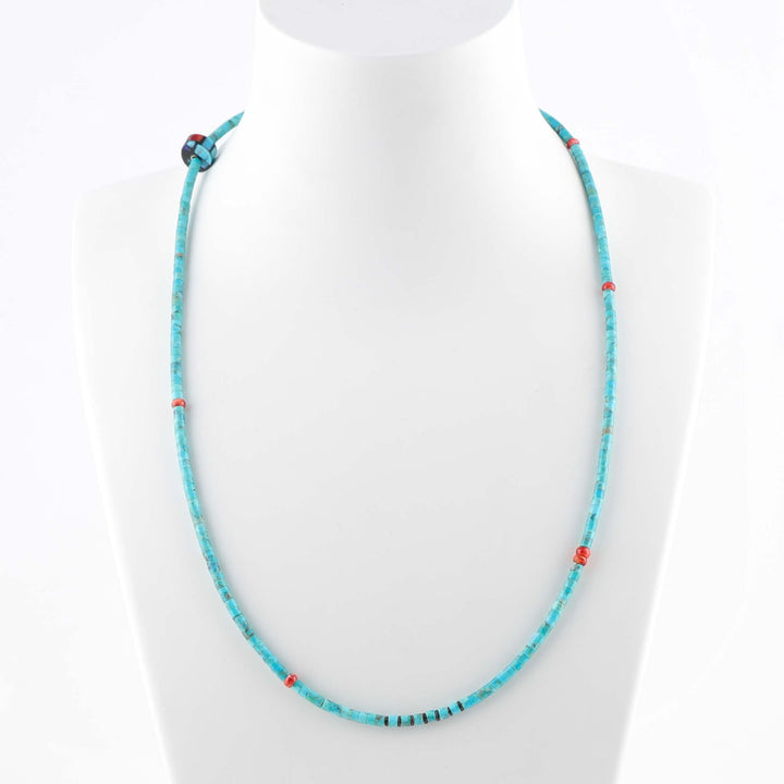 Turquoise Bead Necklace