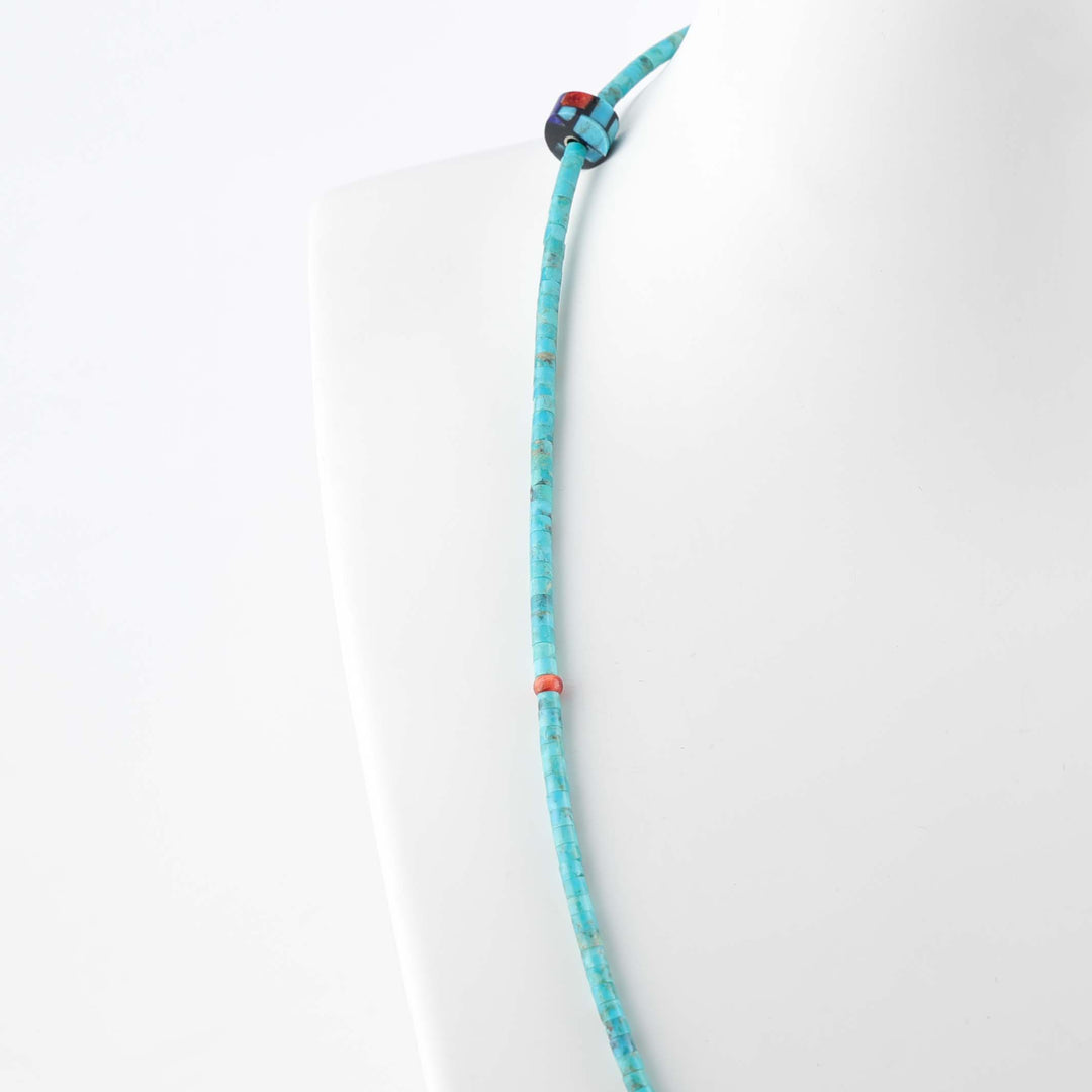 Turquoise Bead Necklace