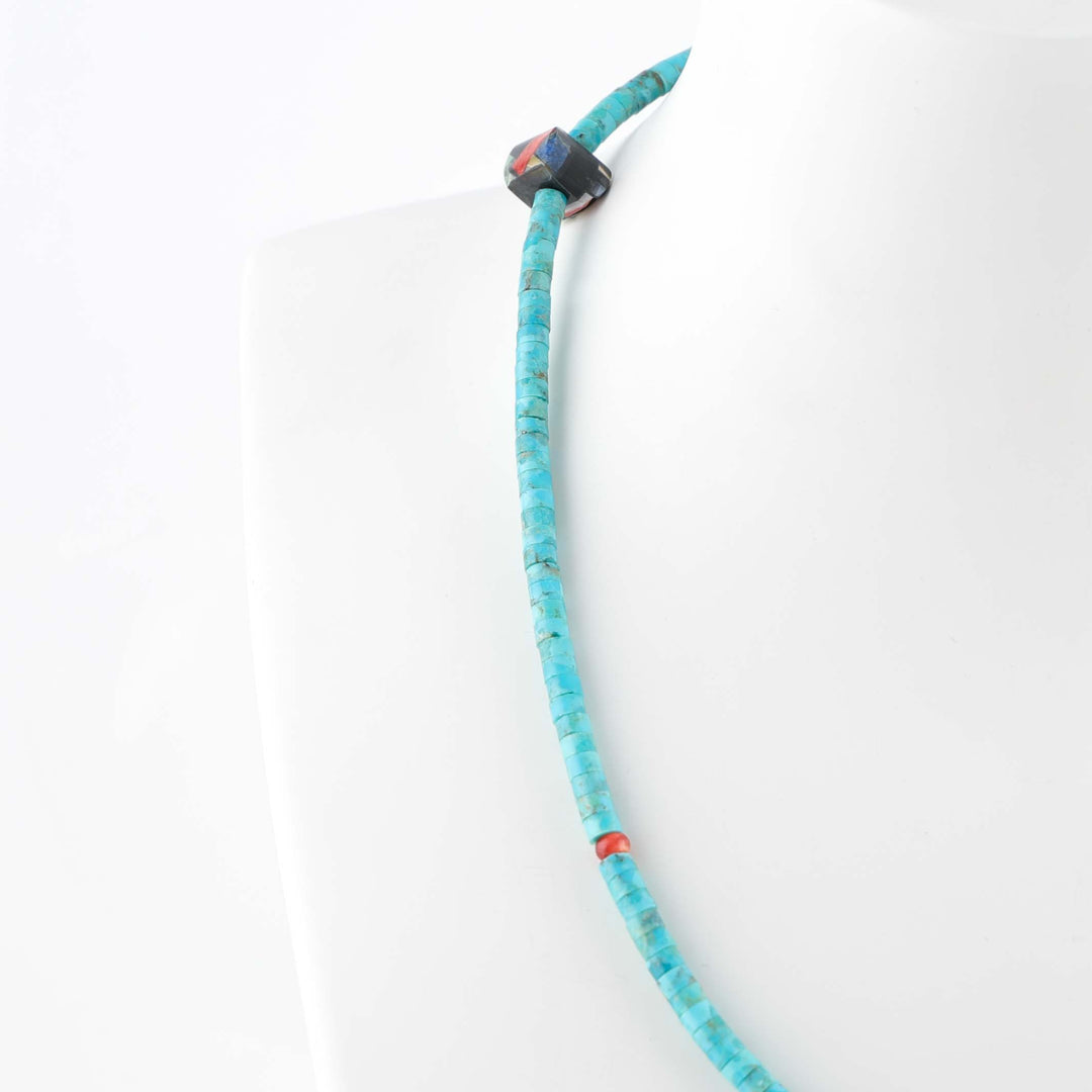 Turquoise Bead Necklace