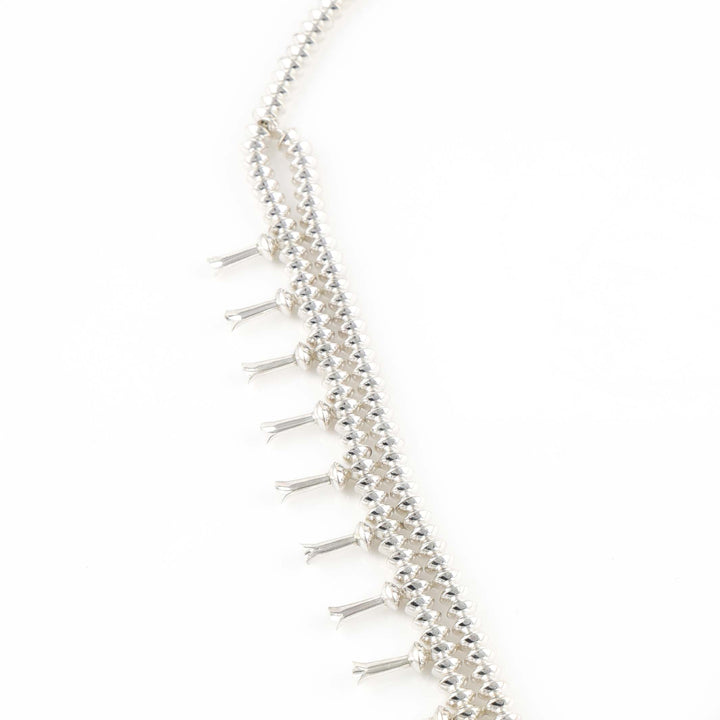 Silver Squash Blossom Necklace