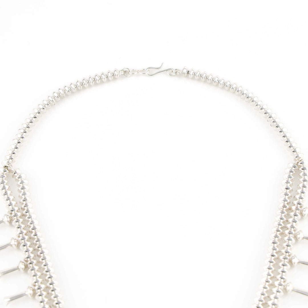 Silver Squash Blossom Necklace