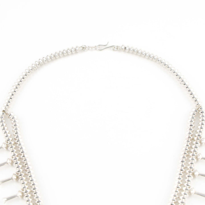 Silver Squash Blossom Necklace