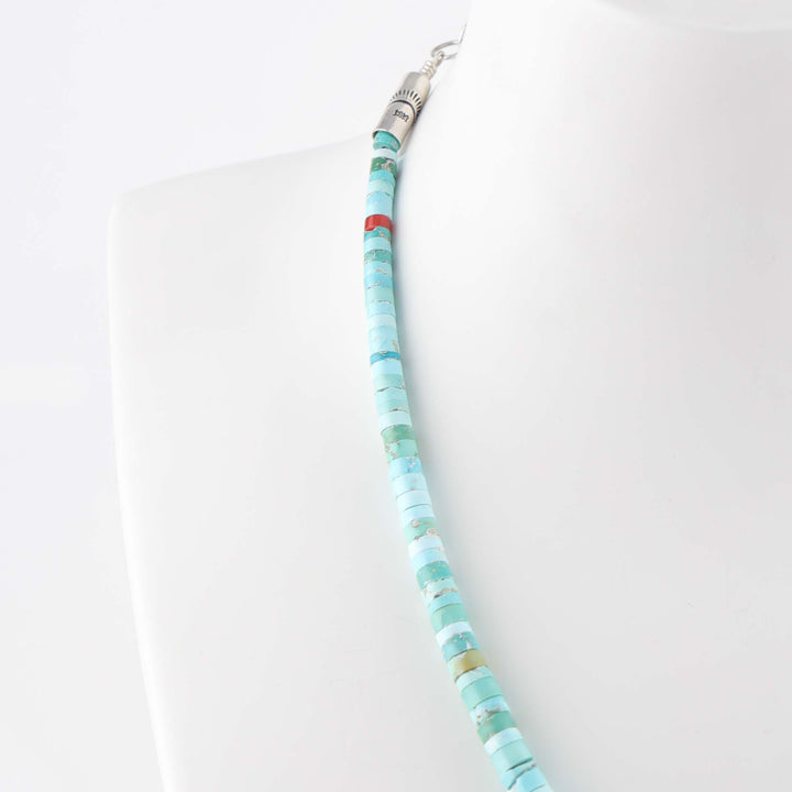 Turquoise and Coral Necklace