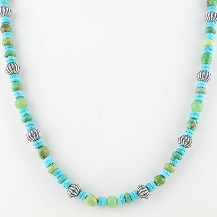 Turquoise and Variscite Necklace