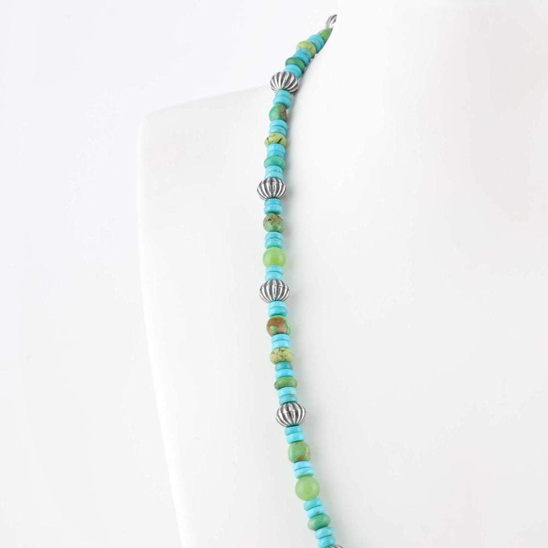 Turquoise and Variscite Necklace