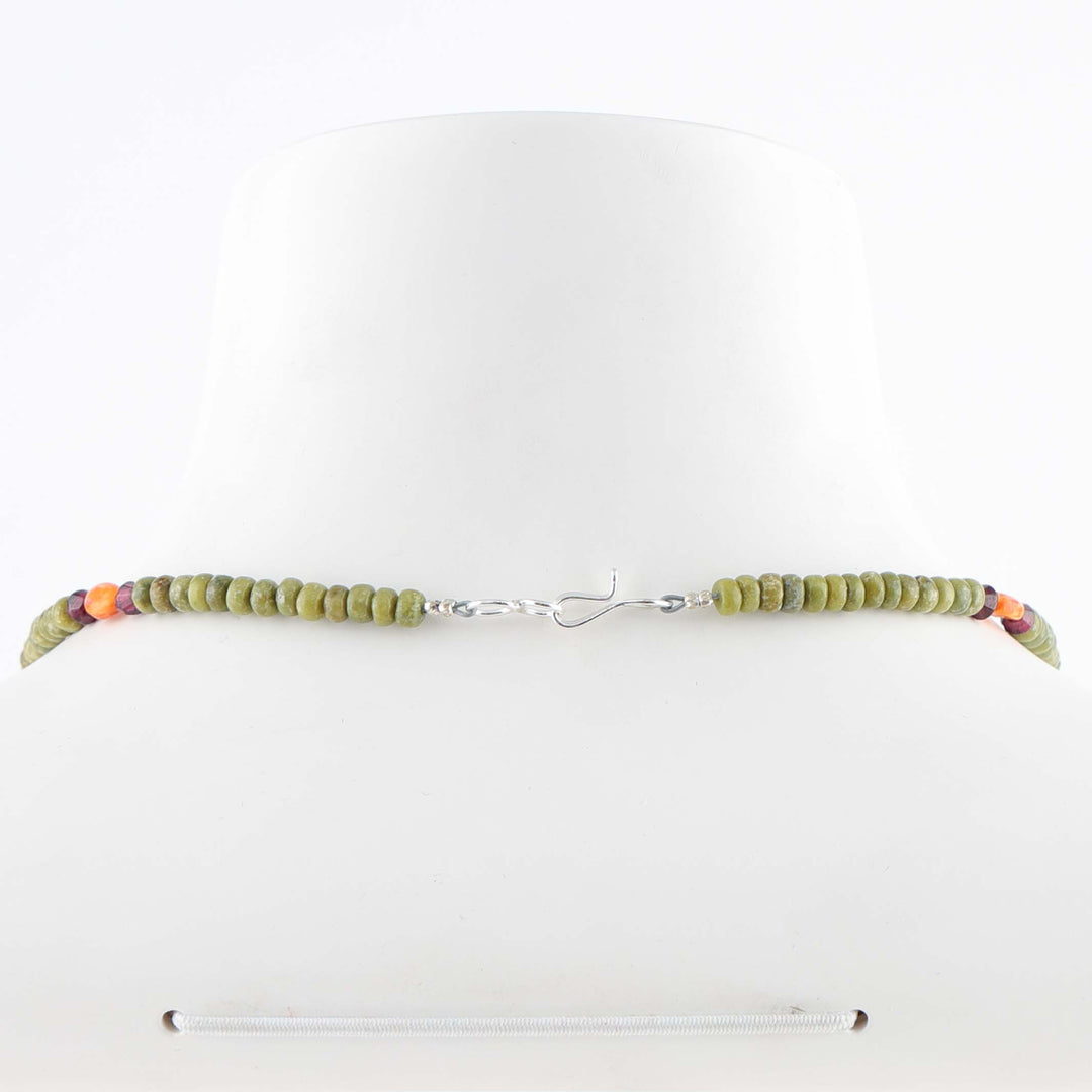 Multi-Stone Bead Necklace