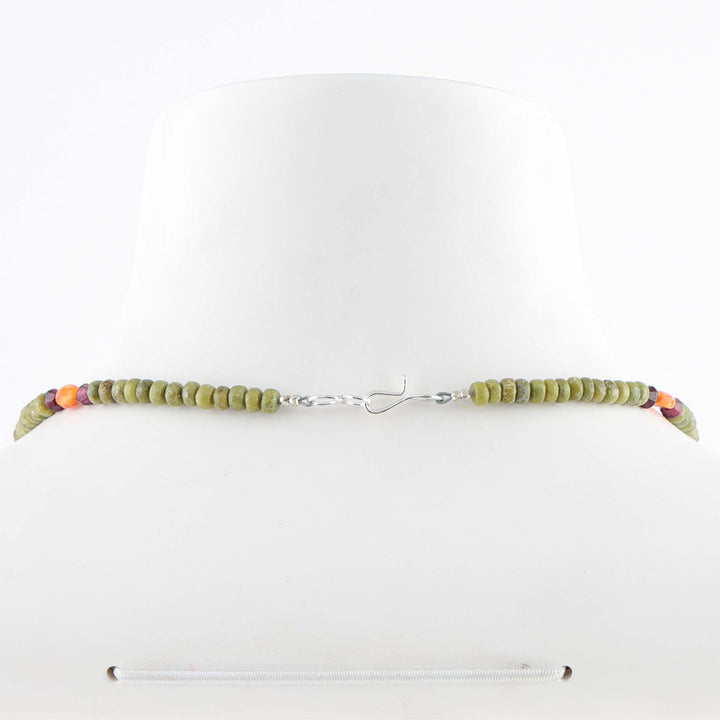Multi-Stone Bead Necklace