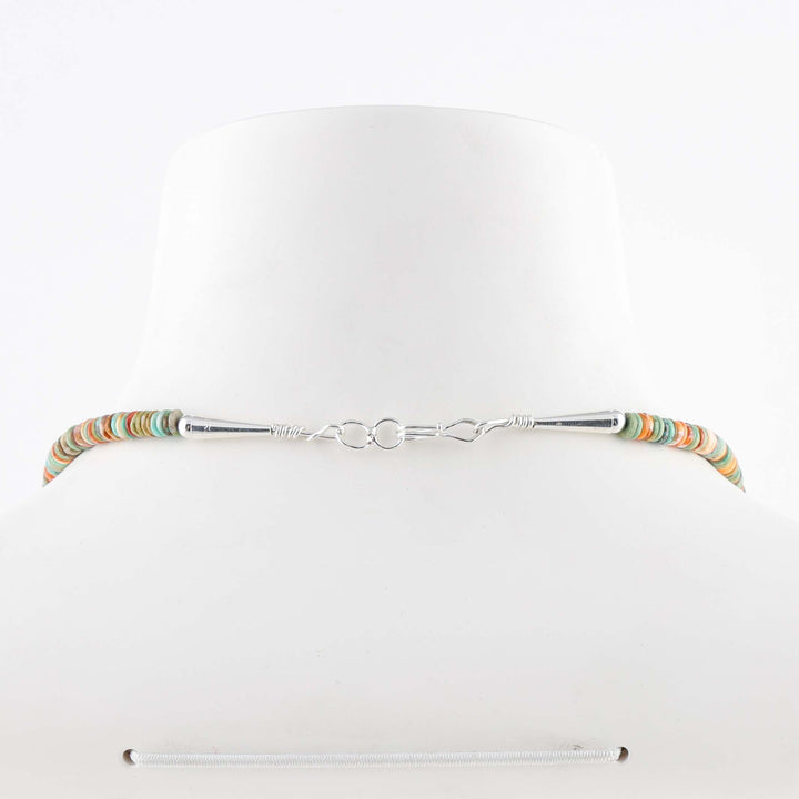 Turquoise and Spiny Oyster Shell Necklace