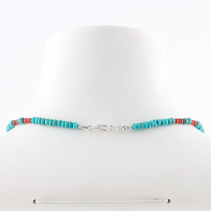 Turquoise and Coral Necklace