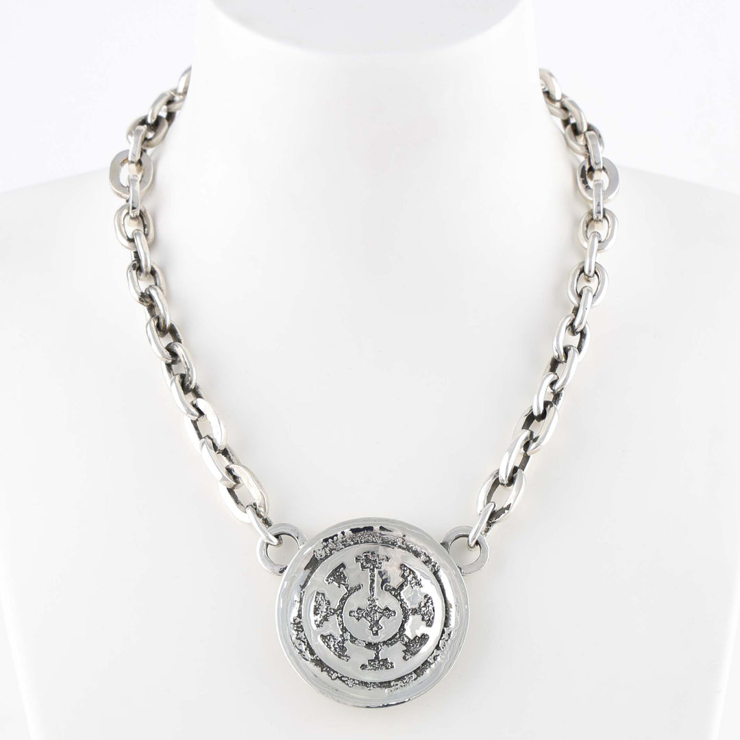 Navajo Ceremonial Basket Necklace