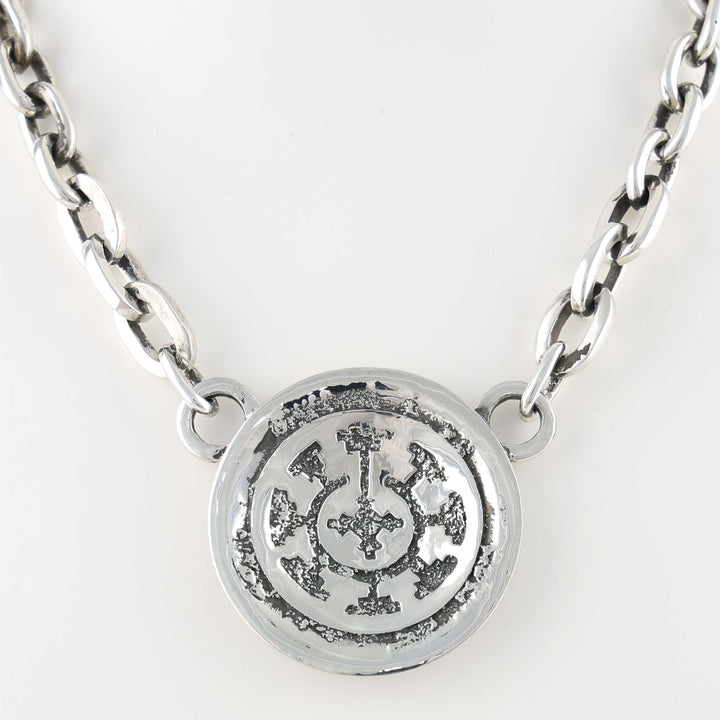 Navajo Ceremonial Basket Necklace