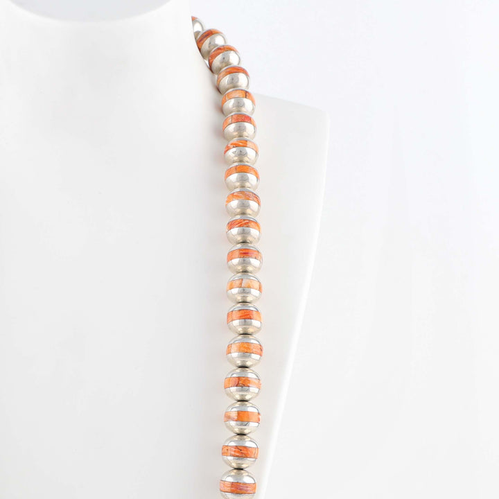 Spiny Oyster Bead Necklace
