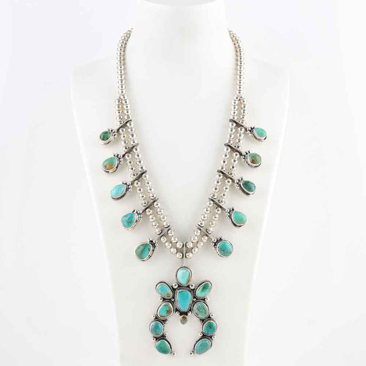 Royston Turquoise Squash Blossom