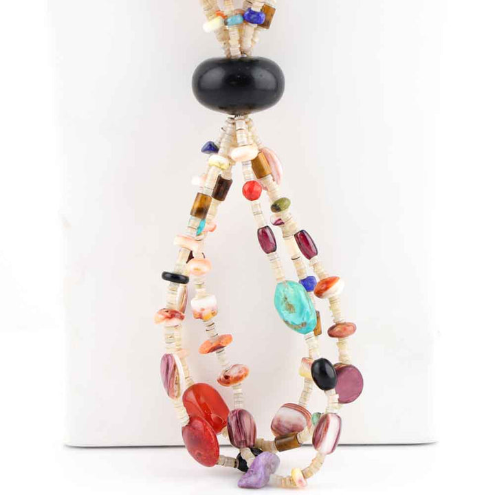 1980s Colorful Jacla Necklace