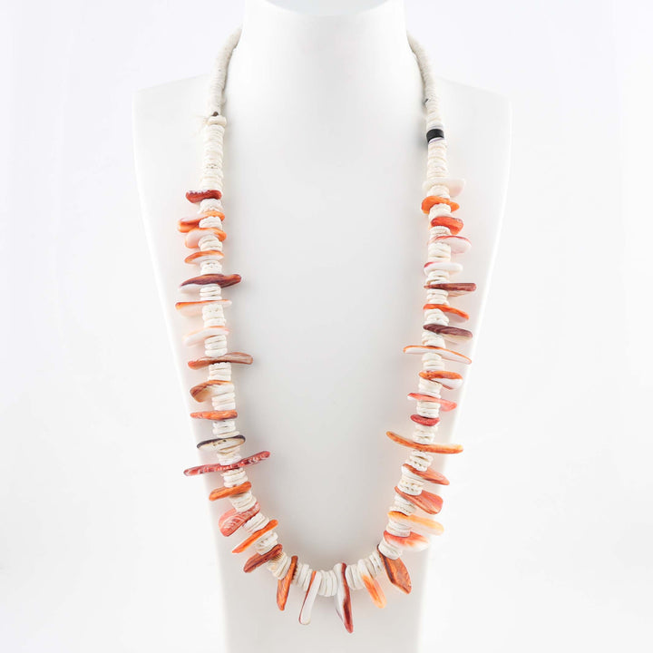 Spiny Oyster and Clam Shell Necklace