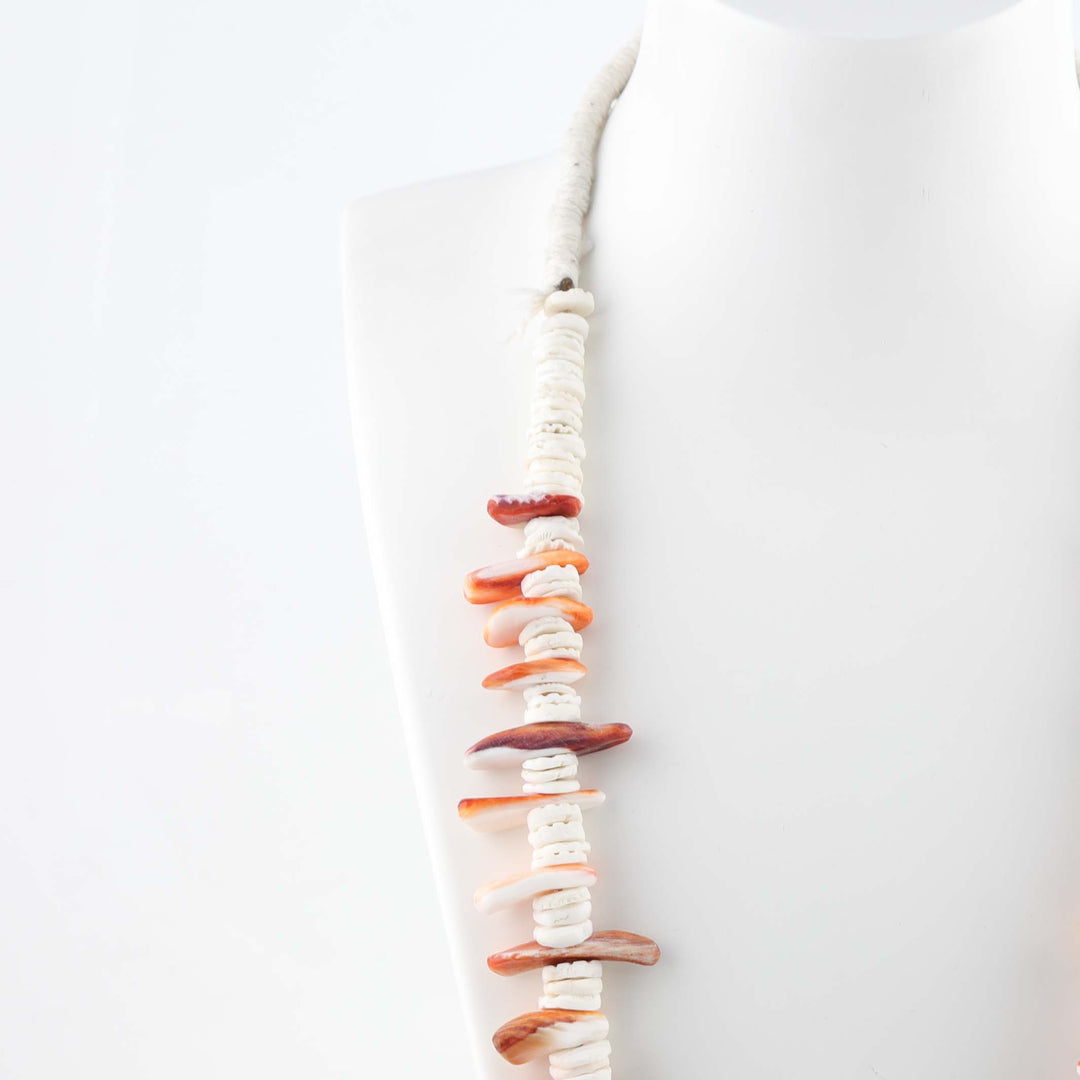 Spiny Oyster and Clam Shell Necklace