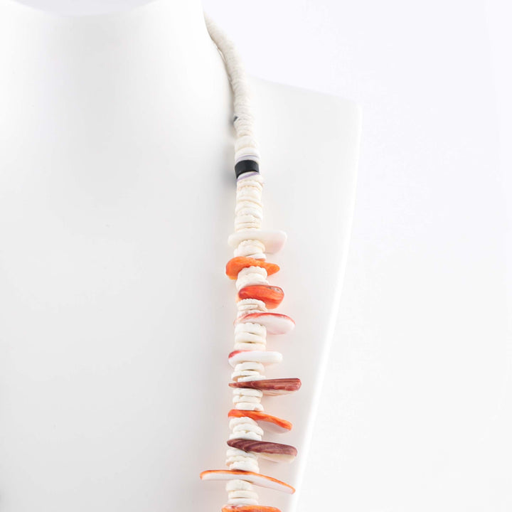 Spiny Oyster and Clam Shell Necklace