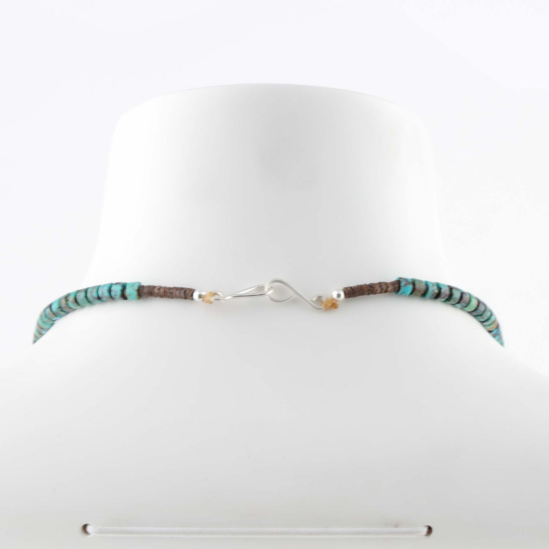 Turquoise and Spiny Oyster Necklace