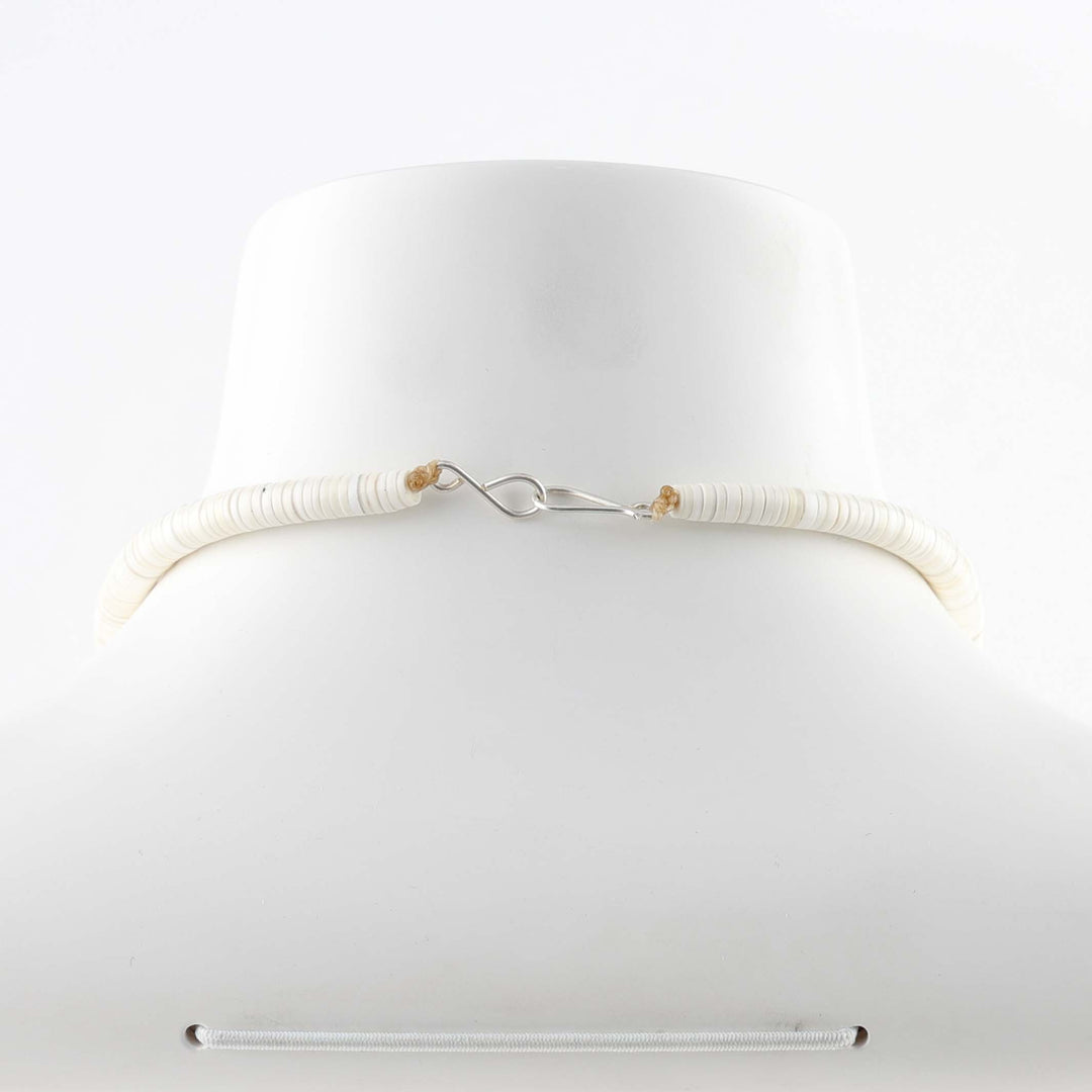 Lapis and Shell Necklace