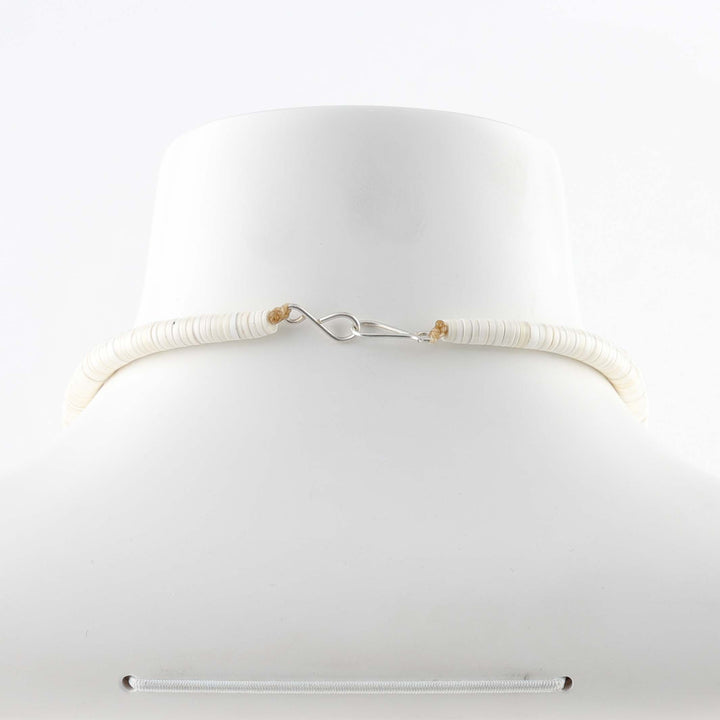 Lapis and Shell Necklace