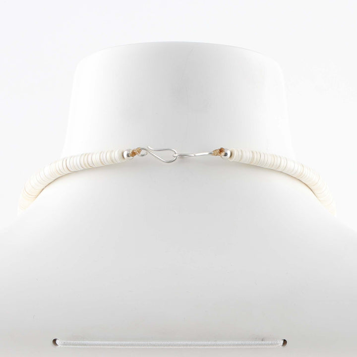 Lapis and Shell Necklace