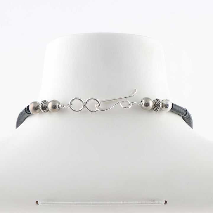 Jet and Turquoise Necklace