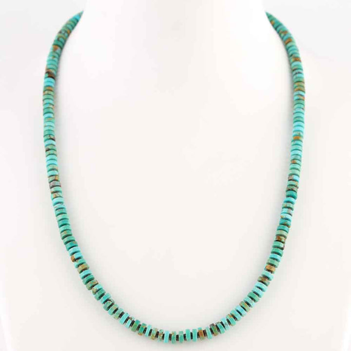 Number Eight Turquoise Necklace