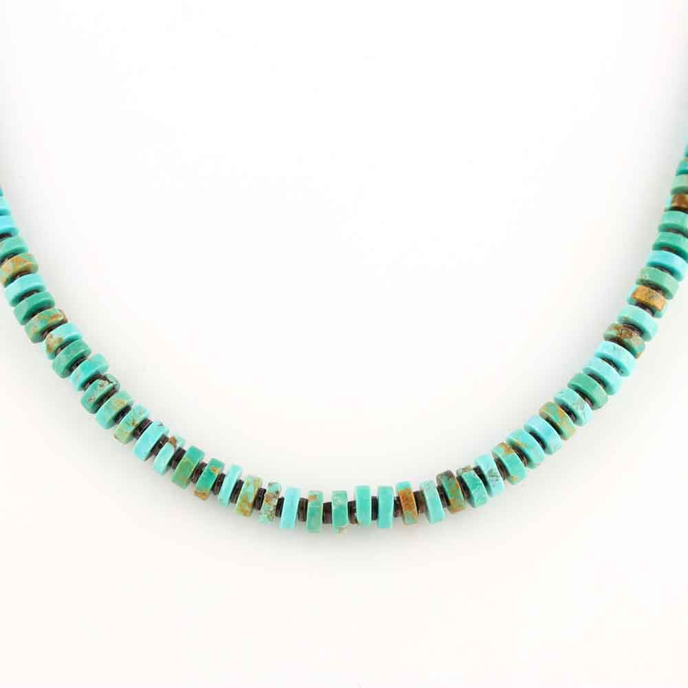 Number Eight Turquoise Necklace