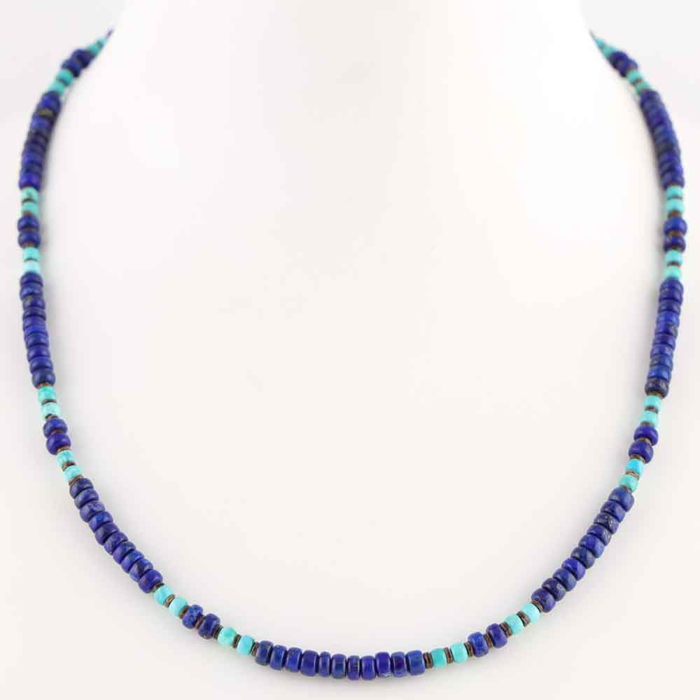 Lapis and Turquoise Necklace
