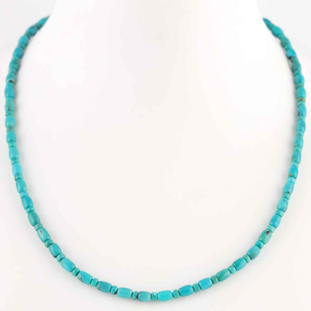 Turquoise Bead Necklace