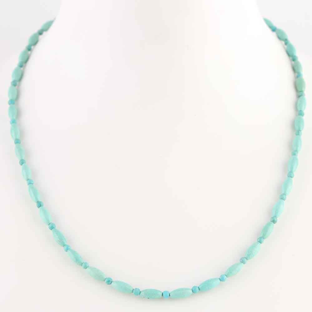 Turquoise Bead Necklace